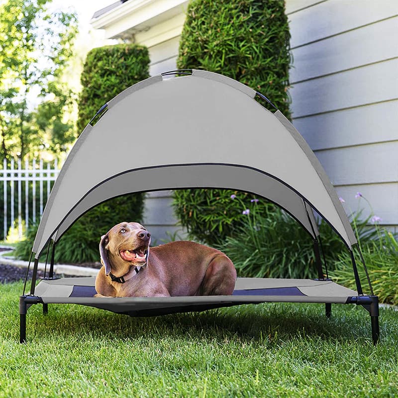 Covered Loft Dog Bed Camp Sunshade Tent