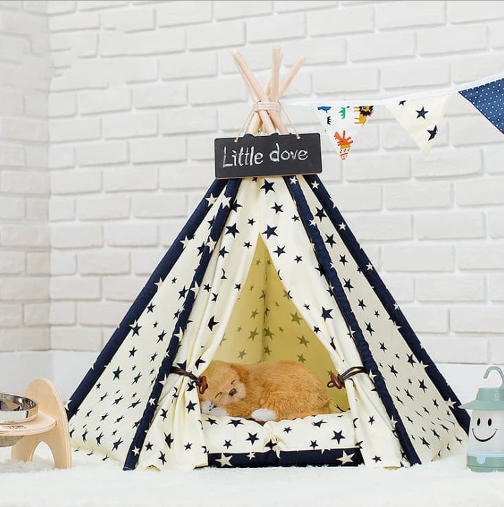 Portable Washable Tent Dog Bed House