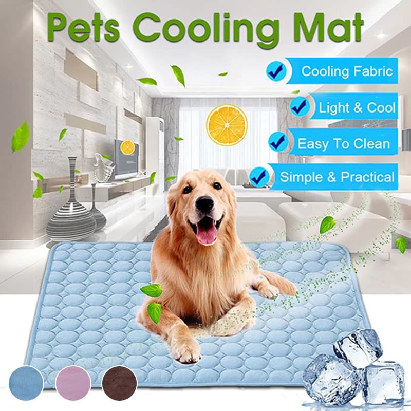 Dog Cooling Mat Pad for Kennels Breathable
