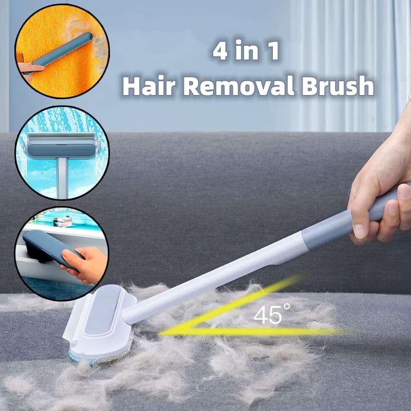 4 1 Deshedding Brush Dog Hair Cleaner Remover Window Screen Cleaning