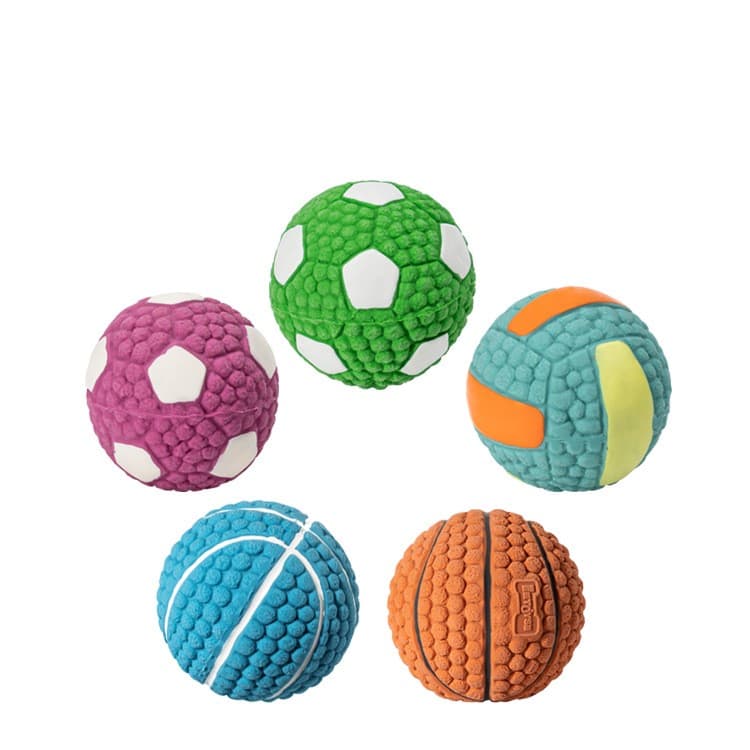 Rugby Tennis Dog Bite Sounding Ball Toy