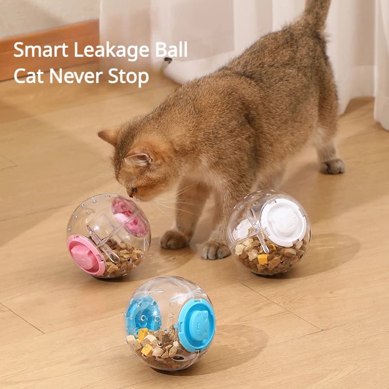 Dog Slow-Feed Ball Treat Dispensing Smart Toy Feeder Training
