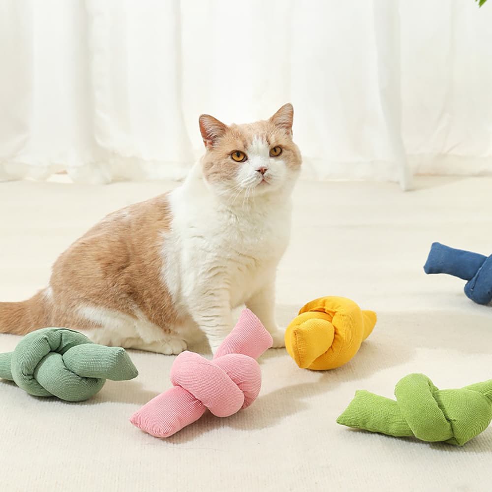 Dog Rope Toys Knot Toy Tug Cotton Interactive