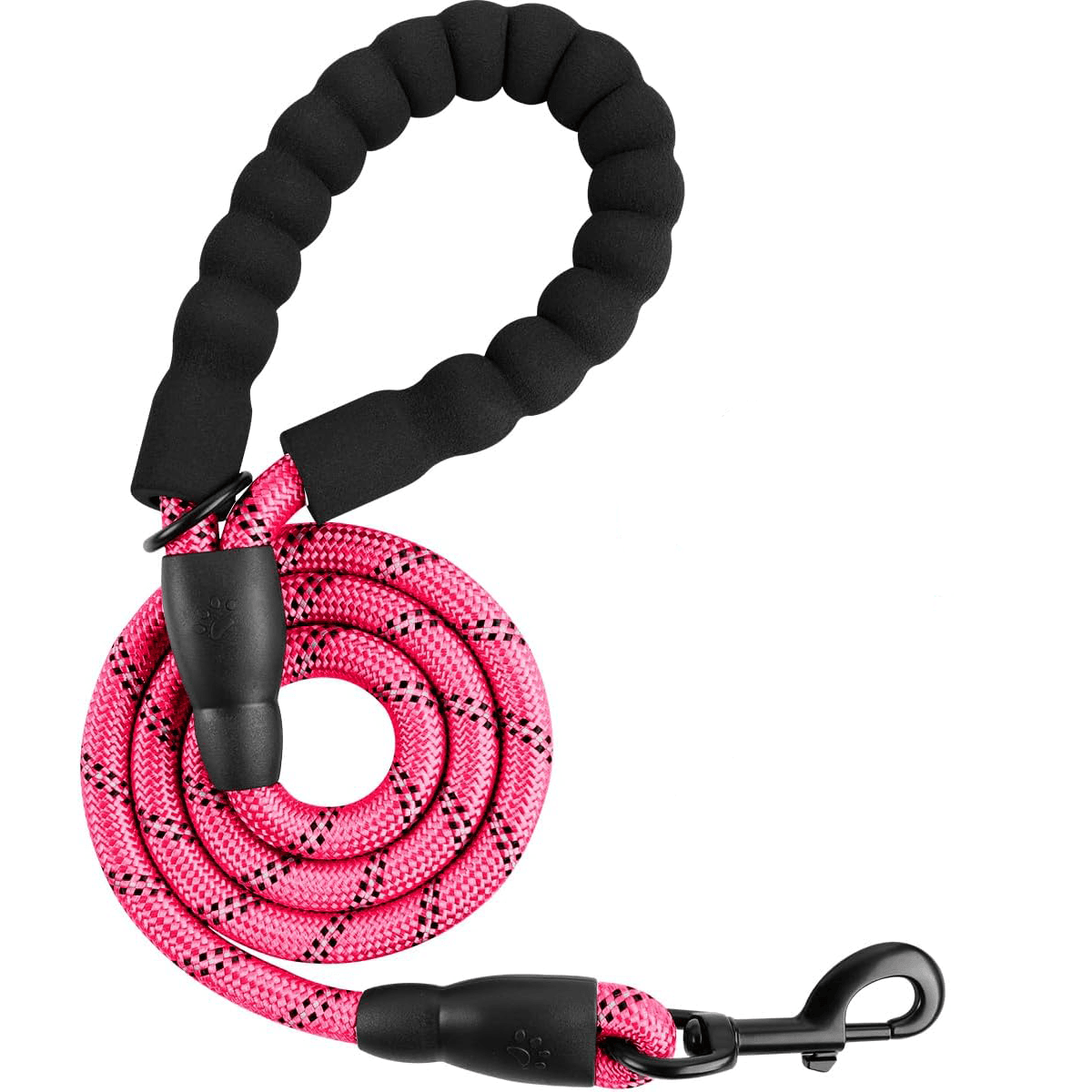 Dog Leashes Large Dog Heavy-Duty Leash 5ft Reflective Medium Training