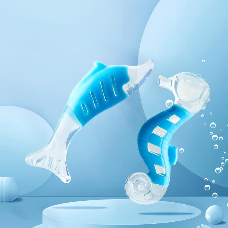Pu Nylon Toy for Dogs Chewing Gum Seahorse Tuna Puppy Combination Set