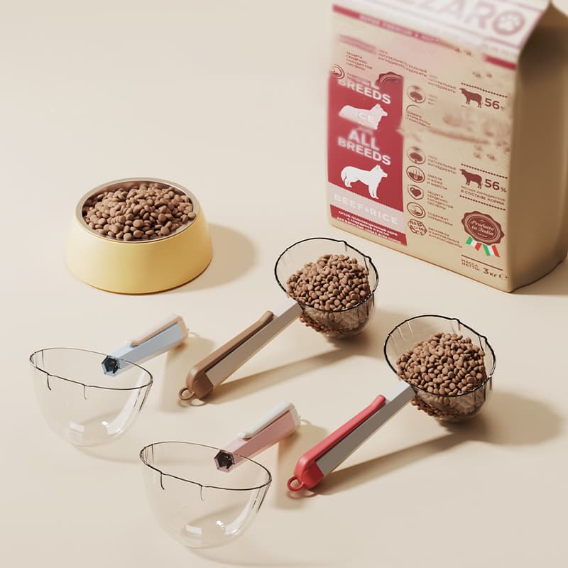 Food Spoon Dog Clip Hygienic Feeding for Dogs Bowl