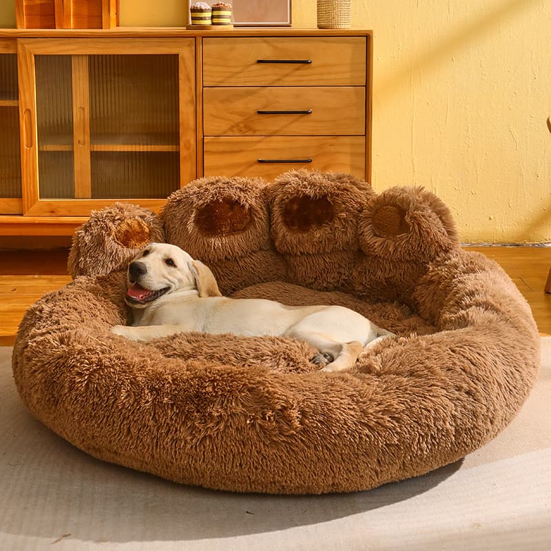 Kennel Medium Large Dog Corgi Bed Fleece-Lined Sofa Mattress