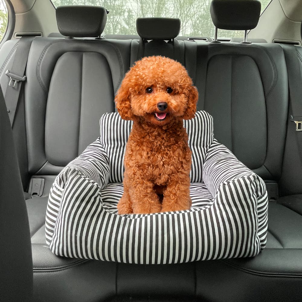 Dog Sofa Bed Car Striped