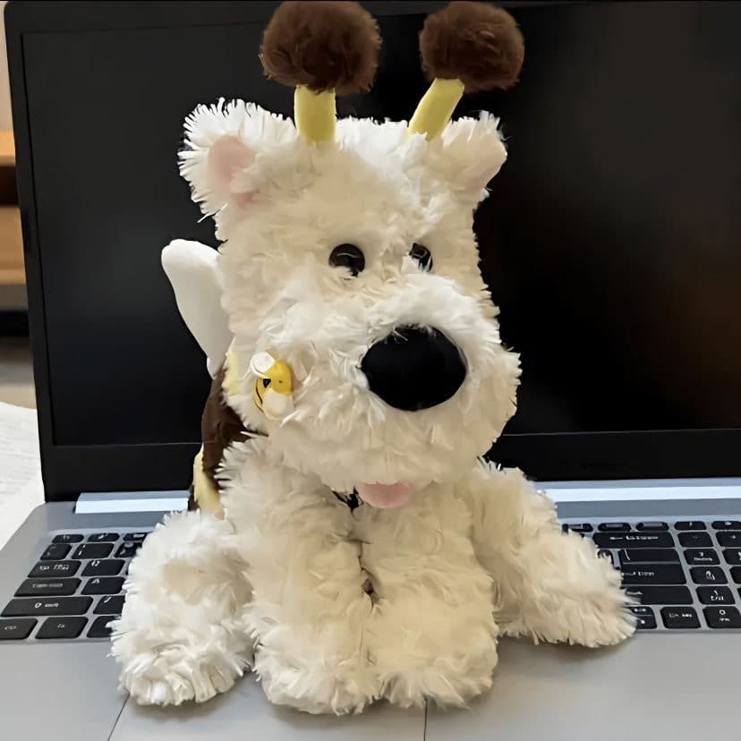 Bee Electric Plush Toy Dog