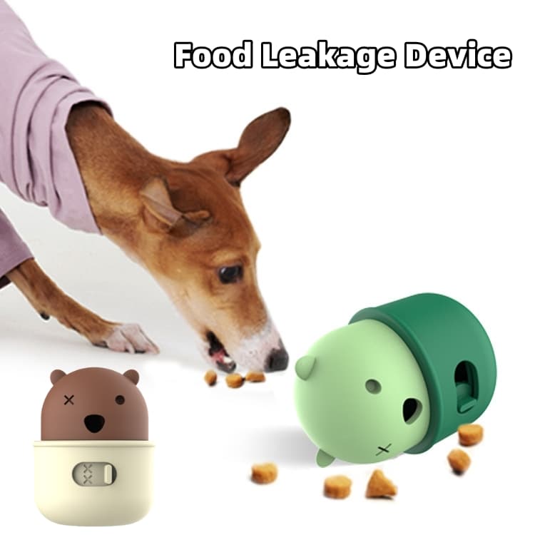 Treat Dispensing Feeder Dog Interactive Training Toy Ball Rubber Chew