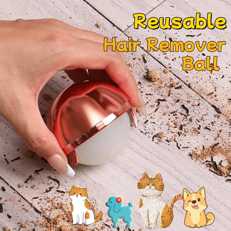 Reusable Hair Remover Ball Lint Roller Dust Cleaning Washable Sticky