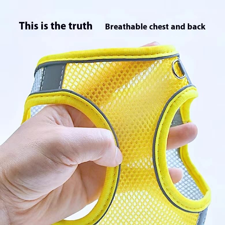 Dog Leash Vest Small Breathable Strap Puppy