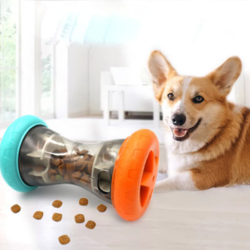 Treat Dispensing Toy Dog Leakage Ball Bite-Resistant Slow