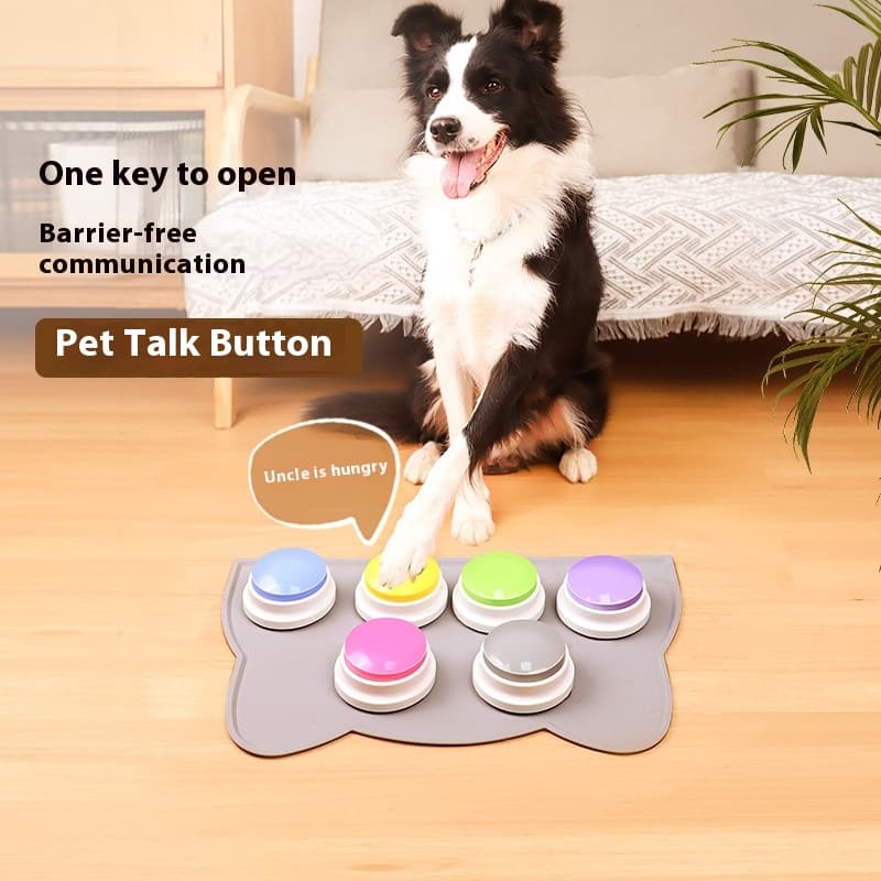 Talk Button Dog