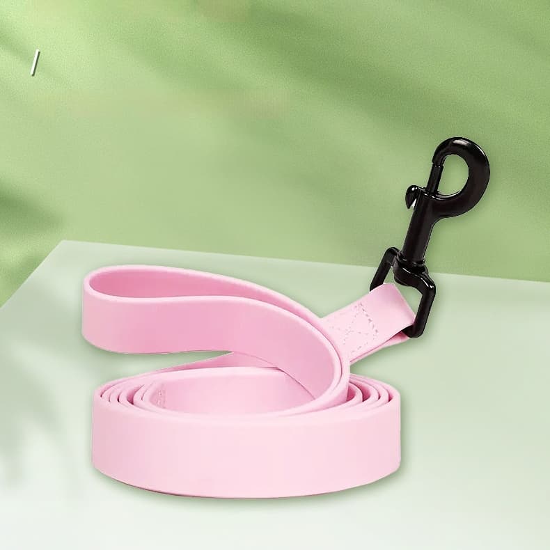 Simple Solid Plain Weave Dog Leash