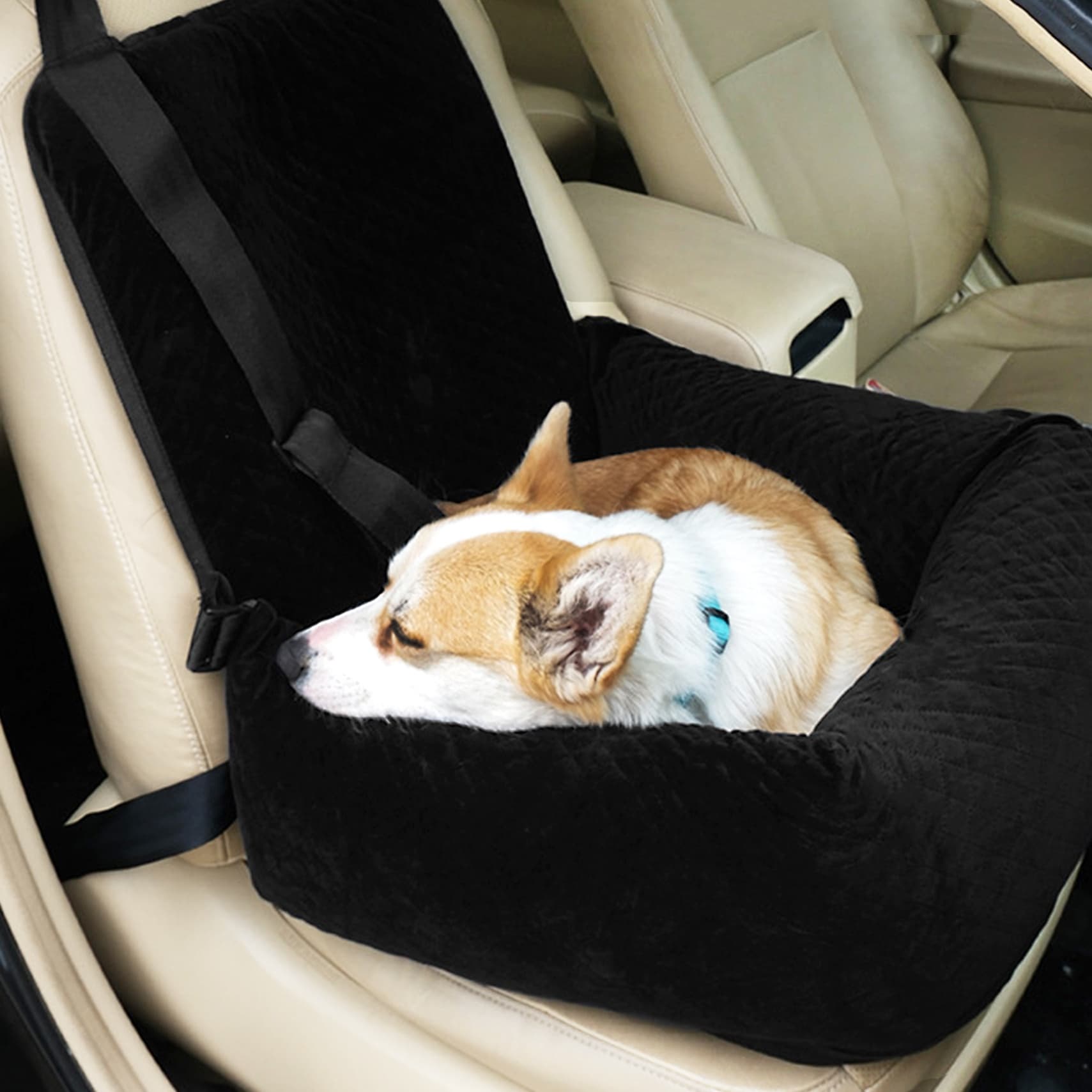 Car Dog Bed Travel Seat Cushion