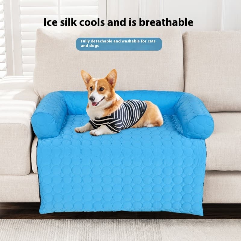 All-Season Cooling Dog Bed